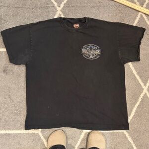 Harley-Davidson Black Tee with Logo